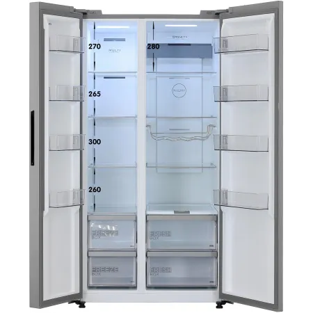 Холодильник Midea MDRS791MIE02 2-хкамерн. нержавеющая сталь