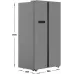 Холодильник Midea MDRS791MIE02 2-хкамерн. нержавеющая сталь