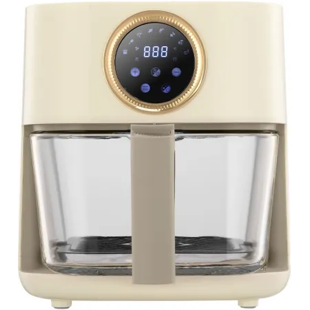 Аэрогриль Kitfort КТ-2258 4л 1400Вт бежевый/золотистый