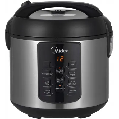 Мультиварка Midea MPC-6034 2л 400Вт серебристый