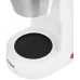 Кофеварка капельная Kitfort КТ-7631 650Вт белый/серебристый