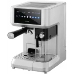 Кофеварка рожковая Kitfort КТ-7545 1350Вт серебристый/черный