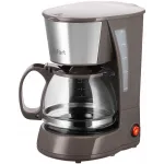 Кофеварка капельная Kitfort КТ-7395 650Вт коричневый/серебристый