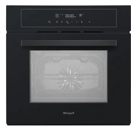 Духовой шкаф Электрический Weissgauff EOM 710 SB черный