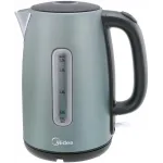 Чайник электрический Midea MK-8025 1.7л. 2200Вт серый корпус: металл/пластик