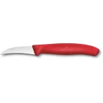 Нож кухонный Victorinox Swiss Classic (6.7501.C1) стальной для формовки лезв.60мм прямая заточка красный Нож кухонный Victorinox Swiss Classic (6.7501.C1) стальной для формовки лезв.60мм прямая заточка красный