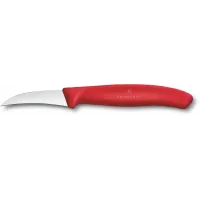 Нож кухонный Victorinox Swiss Classic (6.7501.C1) стальной для формовки лезв.60мм прямая заточка красный Нож кухонный Victorinox Swiss Classic (6.7501.C1) стальной для формовки лезв.60мм прямая заточка красный
