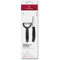 Набор нож/овощеч. Victorinox Swiss Classic 6.7113.22 компл.:2предм. черный европодвес Набор нож/овощеч. Victorinox Swiss Classic 6.7113.22 компл.:2предм. черный европодвес