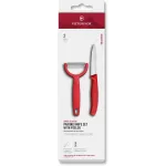 Набор нож/овощеч. Victorinox Swiss Classic 6.7111.22C1 компл.:2предм. красный европодвес