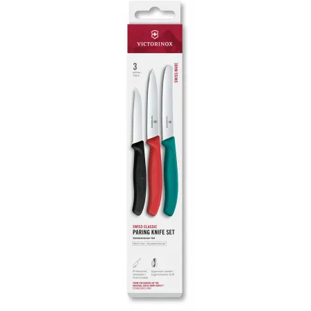Набор ножей Victorinox Swiss Classic 6.7116.34C1 для овощей компл.:3предм. ассорти европодвес Набор ножей Victorinox Swiss Classic 6.7116.34C1 для овощей компл.:3предм. ассорти европодвес