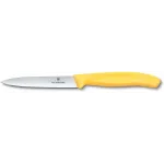 Нож кухонный Victorinox Swiss Classic (6.7708.C1) для овощей лезв.100мм прямая заточка желтый Нож кухонный Victorinox Swiss Classic (6.7708.C1) для овощей лезв.100мм прямая заточка желтый