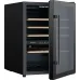 Винный шкаф Weissgauff WWC-49 DB DualZone 1-нокамерн. черный