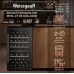 Винный шкаф Weissgauff WWC-49 DB DualZone 1-нокамерн. черный