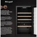 Винный шкаф Weissgauff WWC-49 DB DualZone 1-нокамерн. черный
