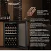 Винный шкаф Weissgauff WWC-49 DB DualZone 1-нокамерн. черный