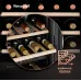 Винный шкаф Weissgauff WWC-49 DB DualZone 1-нокамерн. черный
