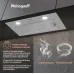 Вытяжка встраиваемая Weissgauff Box 600 PB IX нержавеющая сталь управление: кнопочное (1 мотор)