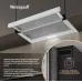 Вытяжка встраиваемая Weissgauff Tel 06 1M WE белый управление: кулисные переключатели (1 мотор)
