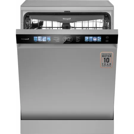 Посудомоечная машина Weissgauff DW 998 Touch Inverter Dual Fan Dry нержавеющая сталь (полноразмерная) инвертор