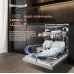 Посудомоечная машина Weissgauff DW 998 Touch Inverter Dual Fan Dry нержавеющая сталь (полноразмерная) инвертор