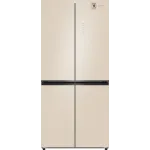 Холодильник Weissgauff WCD 450 BEG NoFrost Inverter 3-хкамерн. бежевый инвертер