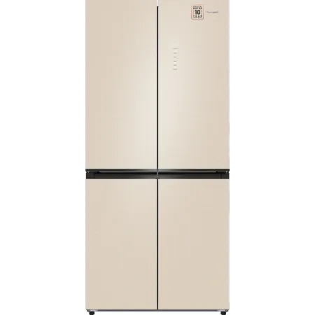 Холодильник Weissgauff WCD 450 BEG NoFrost Inverter 3-хкамерн. бежевый инвертер