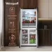 Холодильник Weissgauff WCD 450 BEG NoFrost Inverter 3-хкамерн. бежевый инвертер