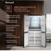 Холодильник Weissgauff WCD 450 BEG NoFrost Inverter 3-хкамерн. бежевый инвертер
