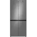 Холодильник Weissgauff WCD 450 Bru Steel Glass NoFrost Inverter 3-хкамерн. сталь инвертер