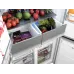 Холодильник Weissgauff WCD 450 Bru Steel Glass NoFrost Inverter 3-хкамерн. сталь инвертер