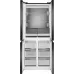 Холодильник Weissgauff WCD 450 Rock Glass NoFrost Inverter 3-хкамерн. графит темный инвертер