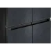 Холодильник Weissgauff WCD 450 Rock Glass NoFrost Inverter 3-хкамерн. графит темный инвертер