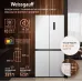 Холодильник Weissgauff WCD 450 W NoFrost Inverter 3-хкамерн. белый инвертер