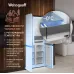 Холодильник Weissgauff WCD 450 W NoFrost Inverter 3-хкамерн. белый инвертер