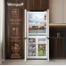 Холодильник Weissgauff WCD 450 W NoFrost Inverter 3-хкамерн. белый инвертер