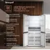 Холодильник Weissgauff WCD 450 W NoFrost Inverter 3-хкамерн. белый инвертер