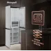Холодильник Weissgauff WCD 450 W NoFrost Inverter 3-хкамерн. белый инвертер
