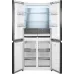 Холодильник Weissgauff WCD 450 White Rock Glass NoFrost Inverter 3-хкамерн. белый инвертер