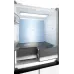 Холодильник Weissgauff WCD 450 White Rock Glass NoFrost Inverter 3-хкамерн. белый инвертер