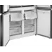Холодильник Weissgauff WCD 450 White Rock Glass NoFrost Inverter 3-хкамерн. белый инвертер