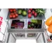 Холодильник Weissgauff WCD 450 White Rock Glass NoFrost Inverter 3-хкамерн. белый инвертер