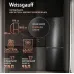 Холодильник Weissgauff WRK 185 Total NoFrost Inverter Black 2-хкамерн. черный инвертер