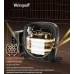 Холодильник Weissgauff WRK 185 Total NoFrost Inverter Black 2-хкамерн. черный инвертер
