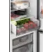 Холодильник Weissgauff WRK 185 Total NoFrost Inverter Black Inox 2-хкамерн. черная сталь инвертер