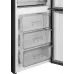 Холодильник Weissgauff WRK 185 Total NoFrost Inverter Black Inox 2-хкамерн. черная сталь инвертер