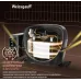 Холодильник Weissgauff WRK 185 Total NoFrost Inverter Black Inox 2-хкамерн. черная сталь инвертер