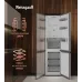 Холодильник Weissgauff WRK 2000 Total NoFrost Inverter Dark Grey 2-хкамерн. темно-серый инвертер
