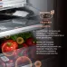 Холодильник Weissgauff WRK 2000 Total NoFrost Inverter Rock Glass 2-хкамерн. графит инвертер