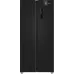 Холодильник Weissgauff WSBS 500 Inverter NoFrost Black 2-хкамерн. черный стекло инвертер