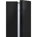 Холодильник Weissgauff WSBS 500 Inverter NoFrost Black 2-хкамерн. черный стекло инвертер
